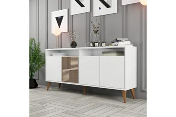 Desgrar Konsollbord 160x78 cm - Hvit - Møbler - Bord - Avlastningsbord & sidobord - Konsollbord & gangbord