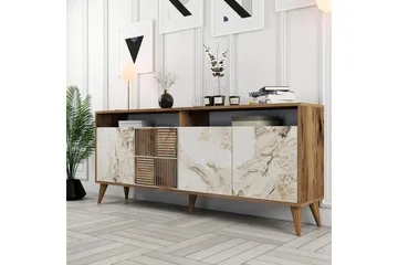 Desgrar Konsollbord 180x78,6 cm - Brun - Møbler - Bord - Avlastningsbord & sidobord - Konsollbord & gangbord