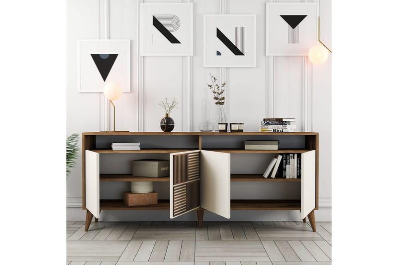 Desgrar Konsollbord 180x78,6 cm - Brun - Møbler - Bord - Avlastningsbord & sidobord - Konsollbord & gangbord