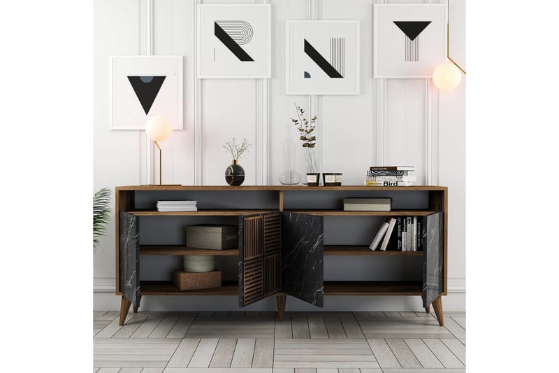 Desgrar Konsollbord 180x78,6 cm - Brun - Møbler - Bord - Avlastningsbord & sidobord - Konsollbord & gangbord