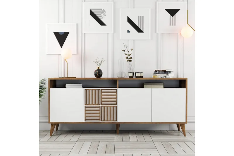 Desgrar Konsollbord 180x78,6 cm - Brun - Møbler - Bord - Avlastningsbord & sidobord - Konsollbord & gangbord