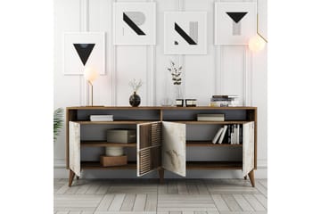 Desgrar Konsollbord 180x78,6 cm - Brun - Møbler - Bord - Avlastningsbord & sidobord - Konsollbord & gangbord