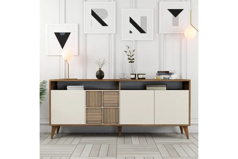 Desgrar Konsollbord 180x78,6 cm - Brun - Møbler - Bord - Avlastningsbord & sidobord - Konsollbord & gangbord