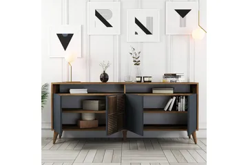 Desgrar Konsollbord 180x78,6 cm - Brun - Møbler - Bord - Avlastningsbord & sidobord - Konsollbord & gangbord