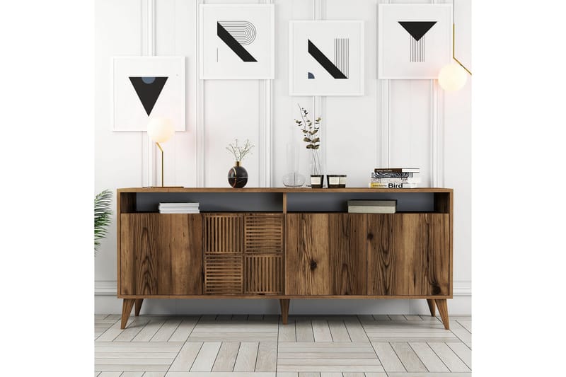 Desgrar Konsollbord 180x78,6 cm - Brun - Møbler - Bord - Avlastningsbord & sidobord - Konsollbord & gangbord