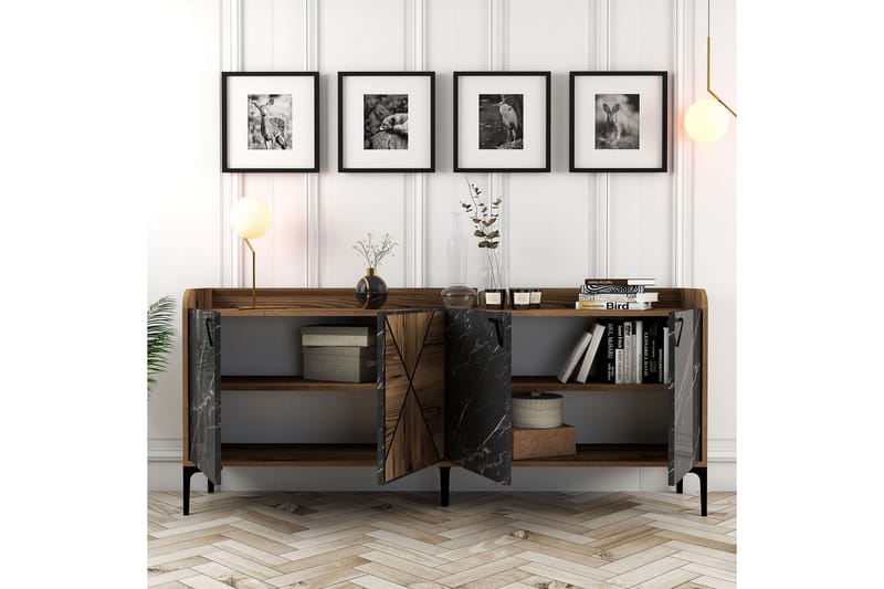 Desgrar Konsollbord 180x78 cm - Brun - Møbler - Bord - Avlastningsbord & sidobord - Konsollbord & gangbord