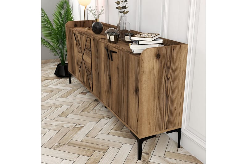 Desgrar Konsollbord 180x78 cm - Brun - Møbler - Bord - Avlastningsbord & sidobord - Konsollbord & gangbord