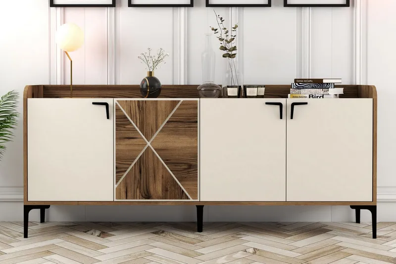 Desgrar Konsollbord 180x78 cm - Brun - Møbler - Bord - Avlastningsbord & sidobord - Konsollbord & gangbord