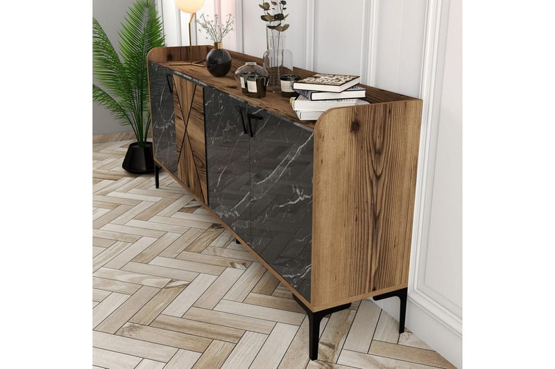 Desgrar Konsollbord 180x78 cm - Brun - Møbler - Bord - Avlastningsbord & sidobord - Konsollbord & gangbord