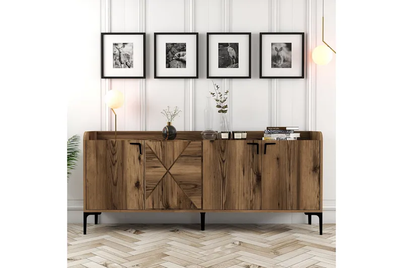 Desgrar Konsollbord 180x78 cm - Brun - Møbler - Bord - Avlastningsbord & sidobord - Konsollbord & gangbord