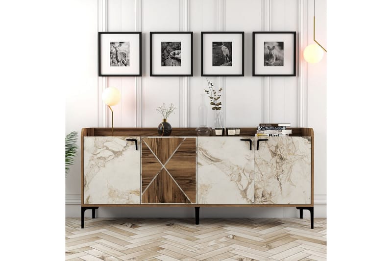 Desgrar Konsollbord 180x78 cm - Brun - Møbler - Bord - Avlastningsbord & sidobord - Konsollbord & gangbord