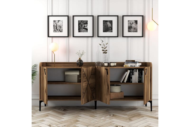 Desgrar Konsollbord 180x78 cm - Brun - Møbler - Bord - Avlastningsbord & sidobord - Konsollbord & gangbord