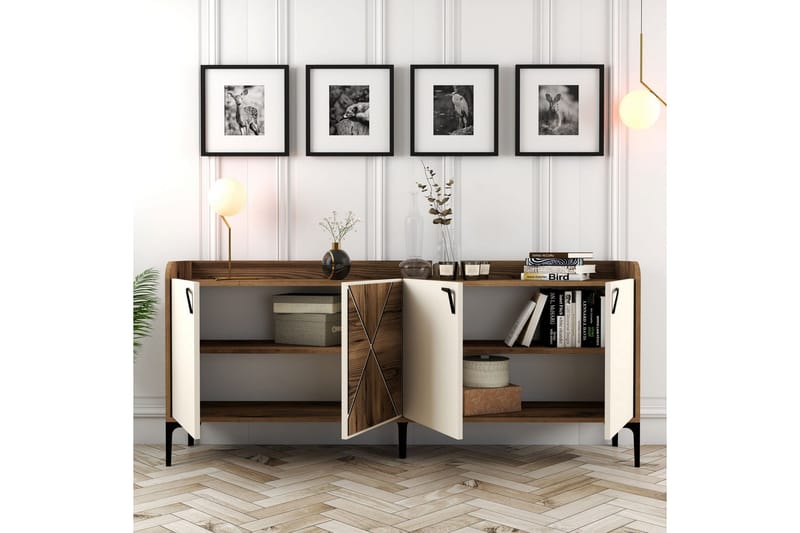 Desgrar Konsollbord 180x78 cm - Brun - Møbler - Bord - Avlastningsbord & sidobord - Konsollbord & gangbord