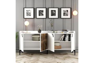 Desgrar Konsollbord 180x78 cm - Hvit - Møbler - Bord - Avlastningsbord & sidobord - Konsollbord & gangbord