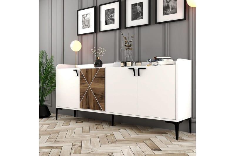 Desgrar Konsollbord 180x78 cm - Hvit - Møbler - Bord - Avlastningsbord & sidobord - Konsollbord & gangbord