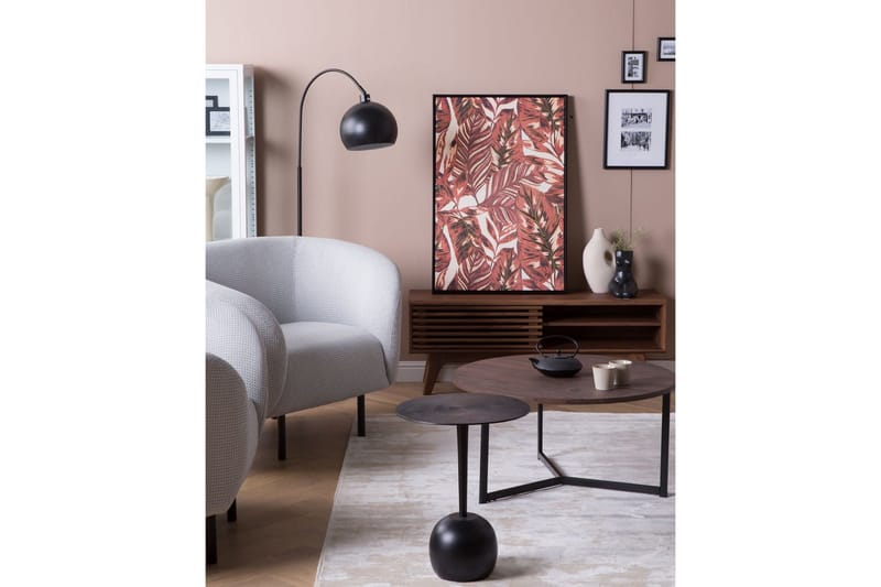 Deshi Sidebord 40 cm - Svart - Møbler - Bord - Avlastningsbord & sidobord - Brettbord og småbord