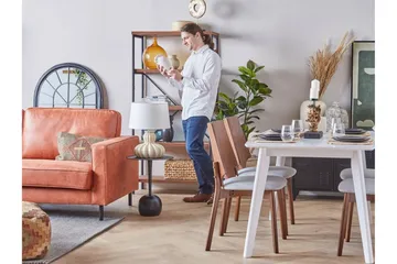 Deshi Sidebord 40 cm - Svart - Møbler - Bord - Avlastningsbord & sidobord - Brettbord og småbord