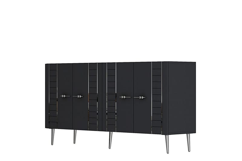 Deylin Konsollbord 150 cm - Antrasitt/Sølv - Møbler - Bord - Avlastningsbord & sidobord - Konsollbord & gangbord