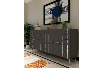 Deylin Konsollbord 150 cm - Antrasitt/Sølv - Møbler - Bord - Avlastningsbord & sidobord - Konsollbord & gangbord