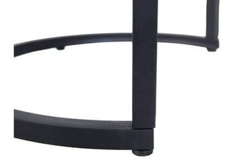 Dixie Settbord 2 stk 37 | 37 cm - Svart - Møbler - Bord - Avlastningsbord & sidobord