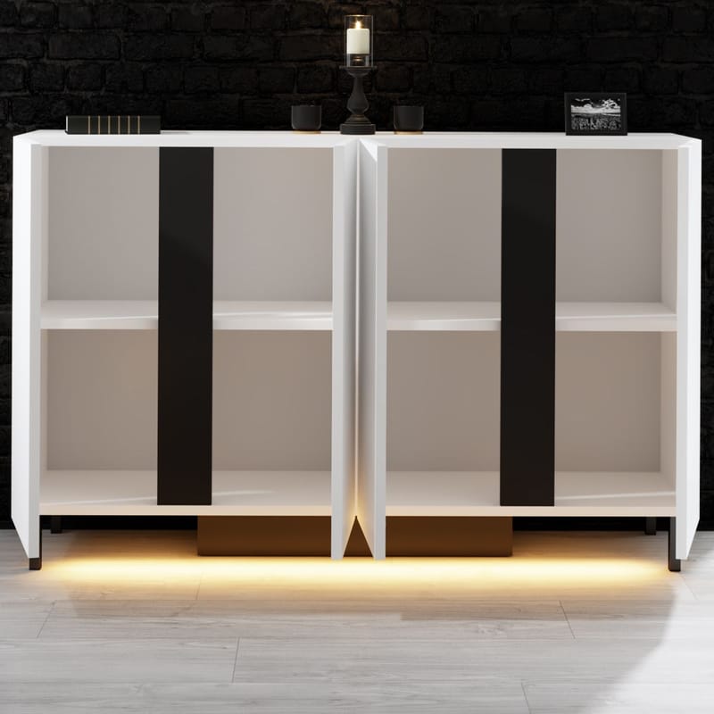 Djarhint Konsollbord 127 cm - Hvit - Møbler - Bord - Avlastningsbord & sidobord - Konsollbord & gangbord