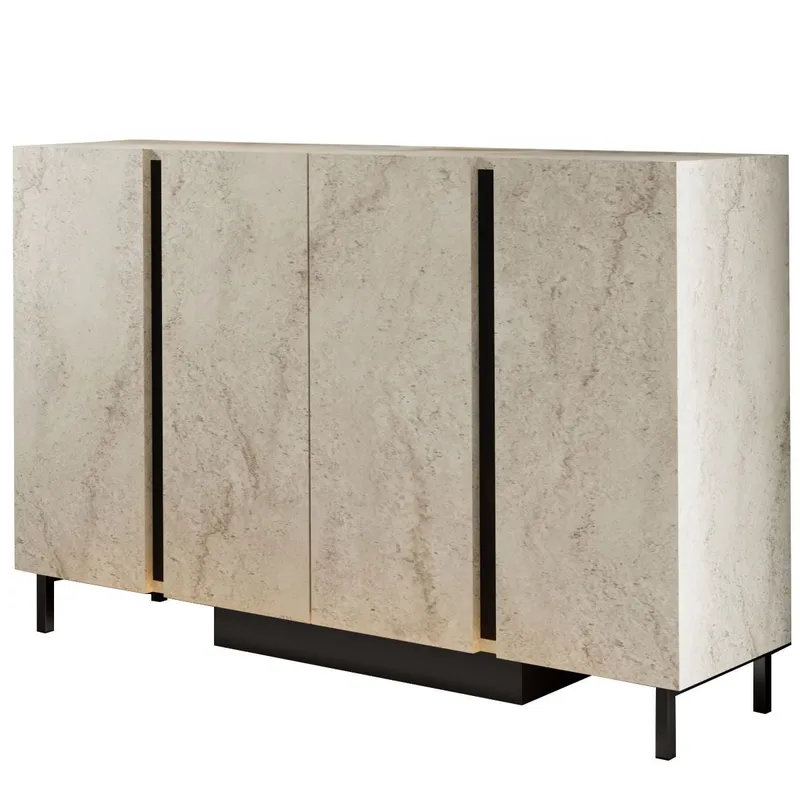 Djarhint Konsollbord 127 cm, Travertin