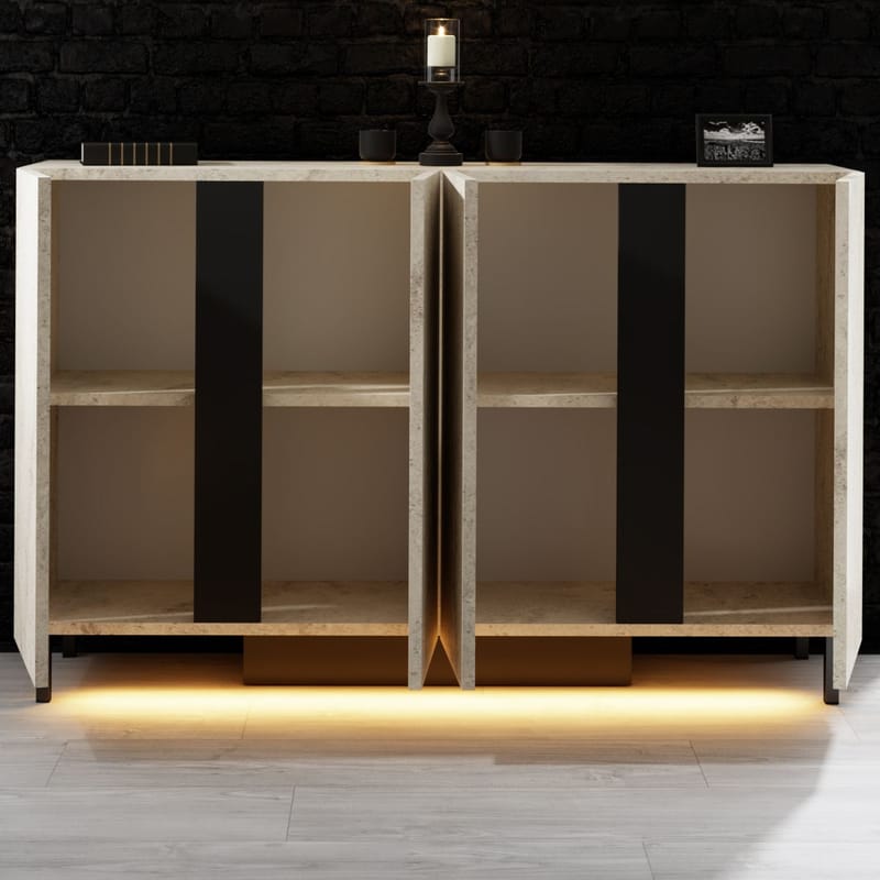 Djarhint Konsollbord 127 cm - Travertin - Møbler - Bord - Avlastningsbord & sidobord - Konsollbord & gangbord