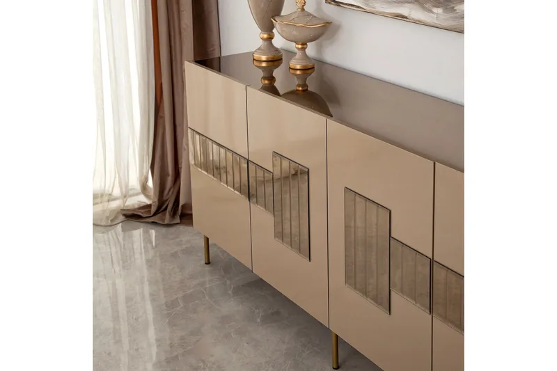 Djarhint Konsollbord 180 cm - Bronse - Oppbevaring - Oppbevaringsmøbler - Sideboard & skjenk