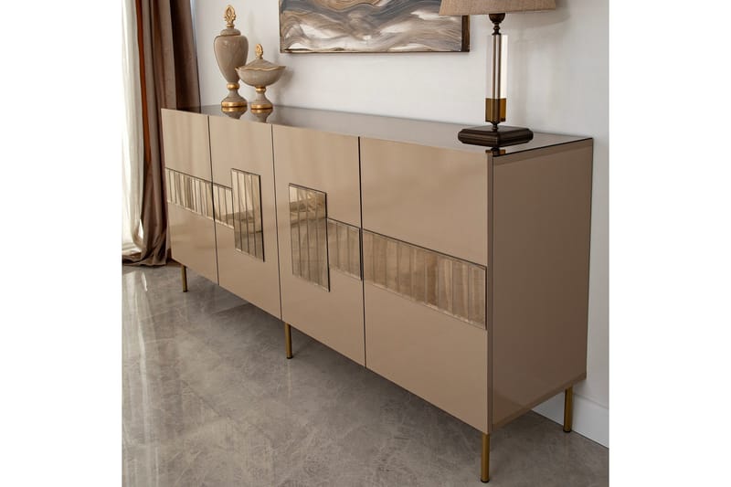 Djarhint Konsollbord 180 cm - Bronse - Oppbevaring - Oppbevaringsmøbler - Sideboard & skjenk