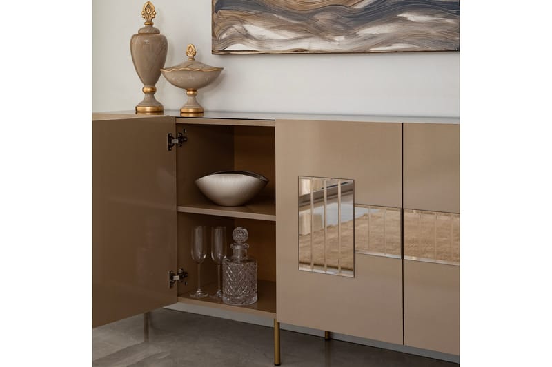 Djarhint Konsollbord 180 cm - Bronse - Oppbevaring - Oppbevaringsmøbler - Sideboard & skjenk