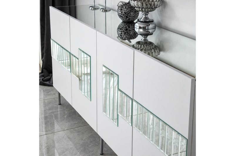 Djarhint Konsollbord 180 cm - Hvit - Oppbevaring - Oppbevaringsmøbler - Sideboard & skjenk