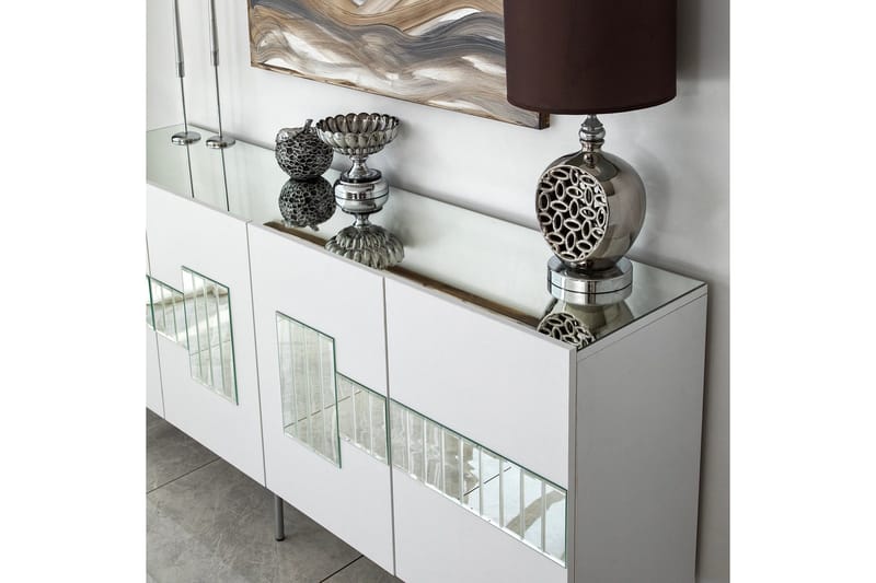 Djarhint Konsollbord 180 cm - Hvit - Oppbevaring - Oppbevaringsmøbler - Sideboard & skjenk