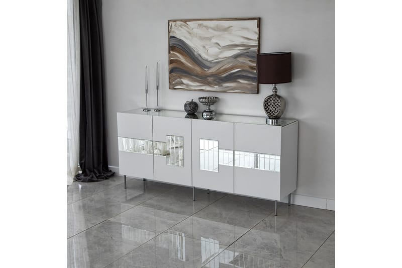 Djarhint Konsollbord 180 cm - Hvit - Oppbevaring - Oppbevaringsmøbler - Sideboard & skjenk