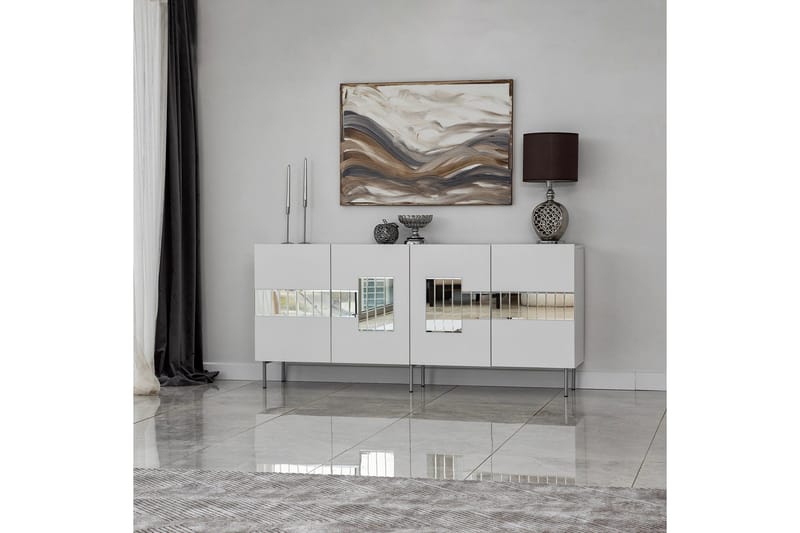 Djarhint Konsollbord 180 cm - Hvit - Oppbevaring - Oppbevaringsmøbler - Sideboard & skjenk
