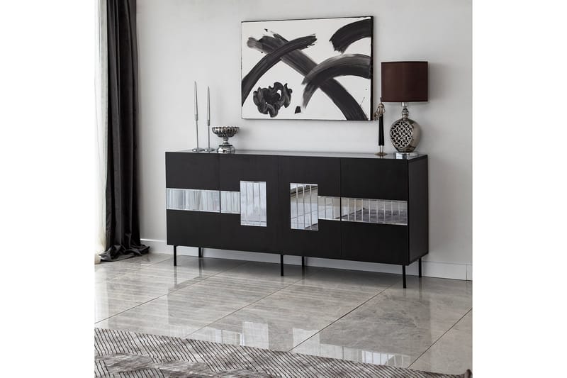 Djarhint Konsollbord 180 cm - Svart - Oppbevaring - Oppbevaringsmøbler - Sideboard & skjenk