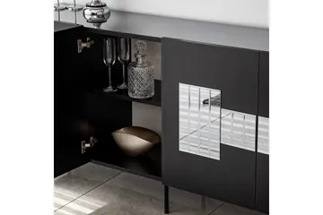Djarhint Konsollbord 180 cm - Svart - Oppbevaring - Oppbevaringsmøbler - Sideboard & skjenk