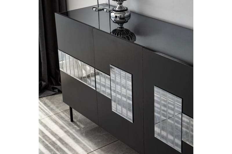 Djarhint Konsollbord 180 cm - Svart - Oppbevaring - Oppbevaringsmøbler - Sideboard & skjenk