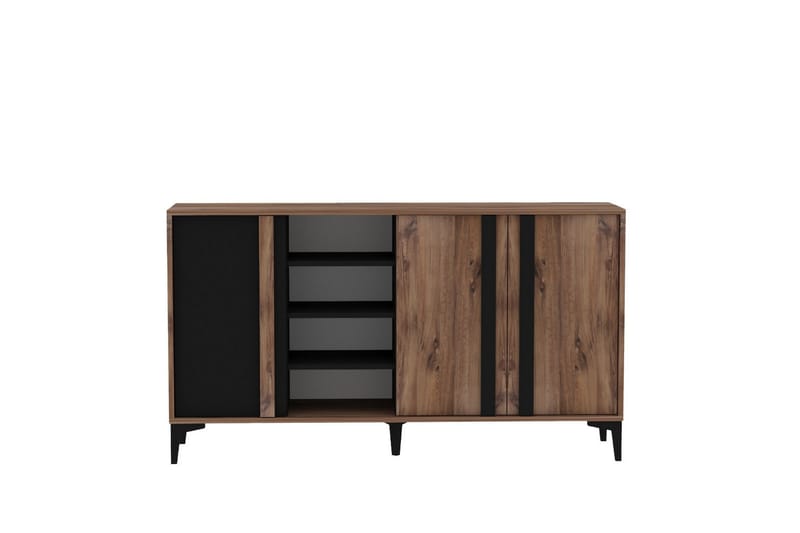 Dora Konsollbord 160 cm - Antrasitt - Oppbevaring - Oppbevaringsmøbler - Sideboard & skjenk