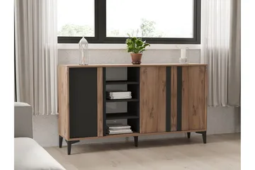 Dora Konsollbord 160 cm - Antrasitt - Oppbevaring - Oppbevaringsmøbler - Sideboard & skjenk