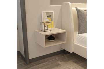 Dora Nattbord 45 cm - Beige - Møbler - Bord - Avlastningsbord & sidobord - Sengebord & nattbord