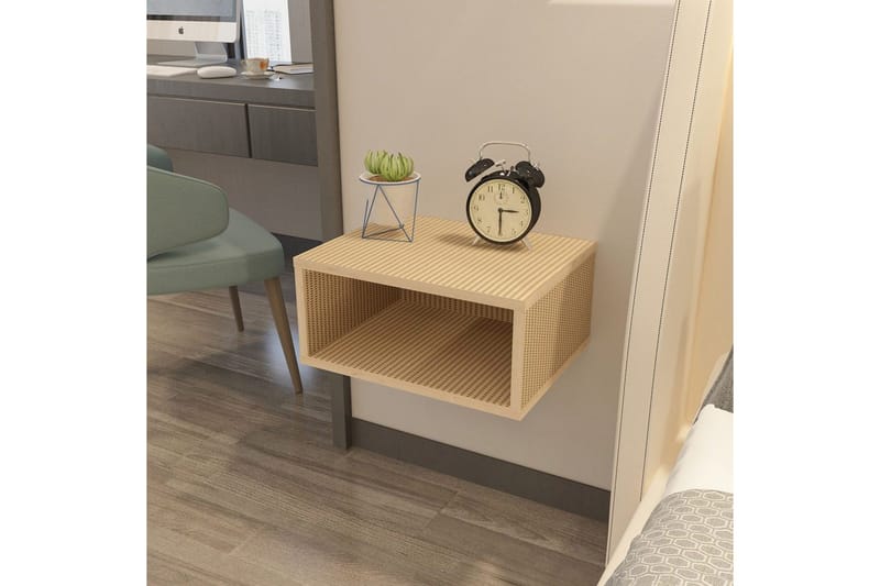 Dora Nattbord 45 cm - Brun - Møbler - Bord - Avlastningsbord & sidobord - Sengebord & nattbord