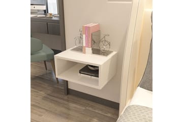 Dora Nattbord 45 cm - Hvit - Møbler - Bord - Avlastningsbord & sidobord - Sengebord & nattbord