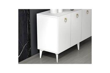 Drop Konsollbord 150 cm - Hvit - Møbler - Bord - Avlastningsbord & sidobord - Konsollbord & gangbord