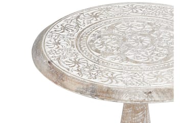 Drusilla Sidebord 45 cm - Lyst tre/Hvit - Møbler - Bord - Avlastningsbord & sidobord - Brettbord og småbord