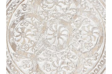 Drusilla Sidebord 45 cm - Lyst tre/Hvit - Møbler - Bord - Avlastningsbord & sidobord - Brettbord og småbord