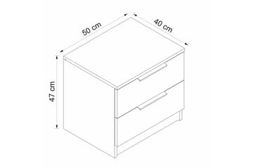 Duleep Nattbord - Møbler - Bord - Avlastningsbord & sidobord - Sengebord & nattbord