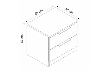 Duleep Nattbord - Møbler - Bord - Avlastningsbord & sidobord - Sengebord & nattbord