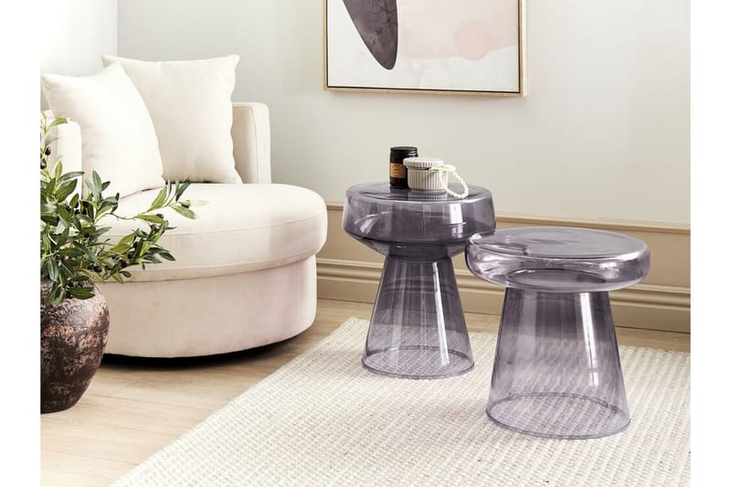 Dyanne Sidebord 39 cm - Grå - Møbler - Bord - Avlastningsbord & sidobord - Lampebord & sidebord