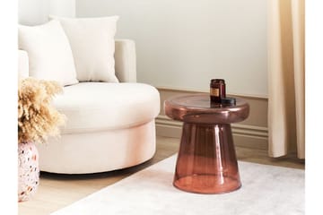 Dyanne Sidebord 39 cm - Rød - Møbler - Bord - Avlastningsbord & sidobord - Lampebord & sidebord