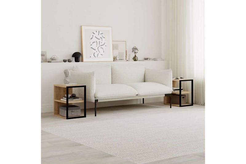 Echo Sidebord 30 cm - Grå - Møbler - Bord - Avlastningsbord & sidobord - Lampebord & sidebord